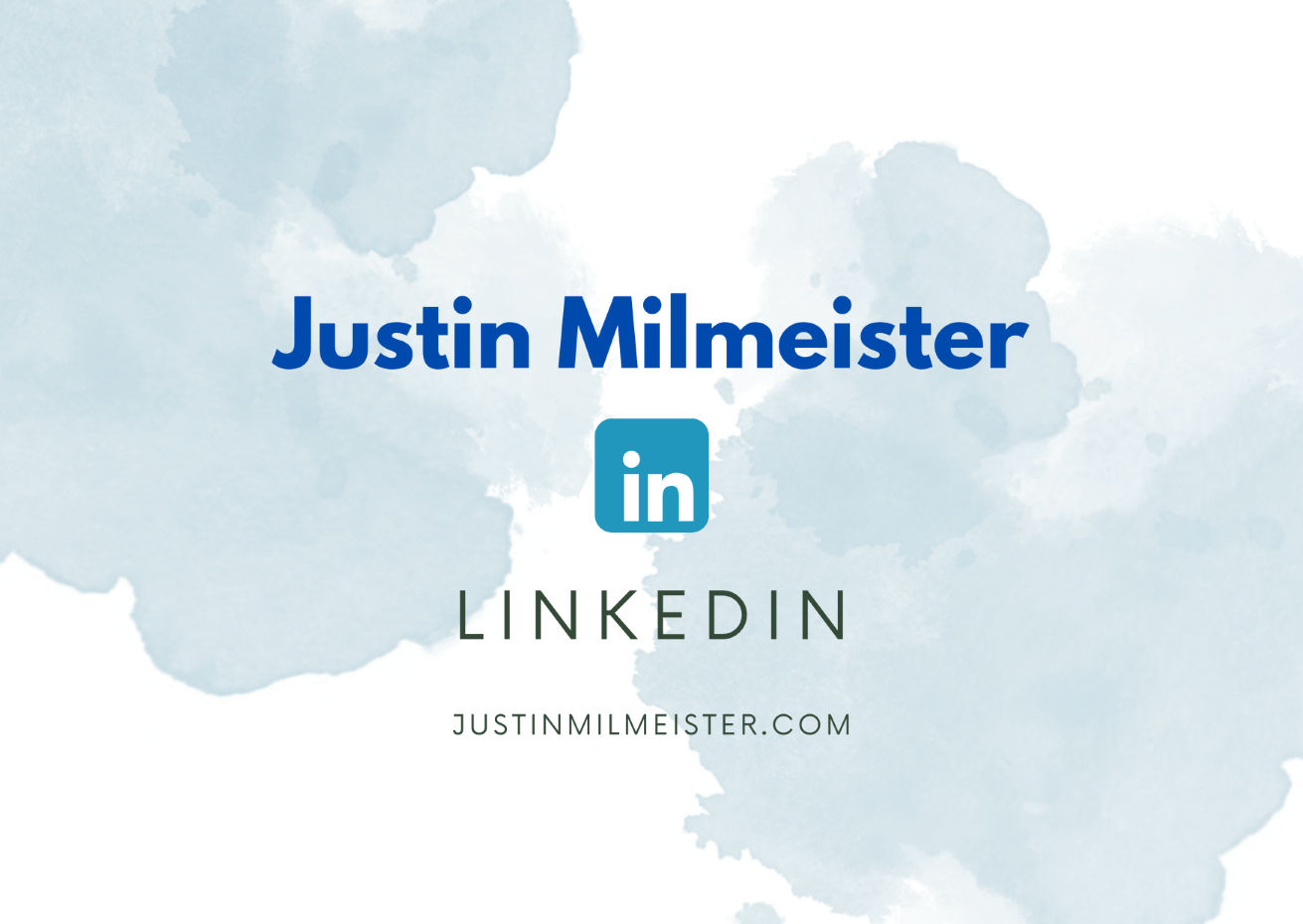 Justin Milmeister LinkedIn