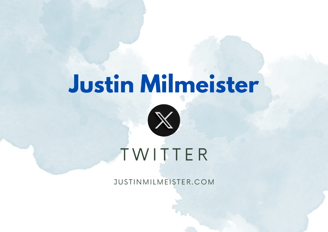 Justin Milmeister Twitter